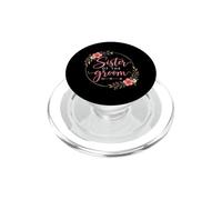 Sorella dello sposo floreale festa di nozze PopSockets PopGrip per MagSafe