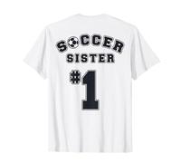 Sorella di calcio numero uno Maglietta