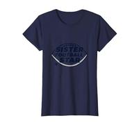 Sorella di Una Stella del Calcio: Orgoglioso Sostegno familiare Maglietta, Donna, Navy, L
