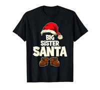 Sorella Maggiore Santa Xmas Regalo Matching Pigiama Maglietta