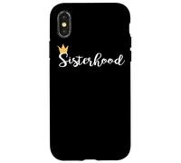 Sorella regalo per le donne fratelli Sorority Retro Custodia per iPhone X/XS