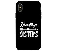 Sorella Roadtrip Avventura Fratelli Viaggio Roadtrip Sorelle Custodia per iPhone X/XS