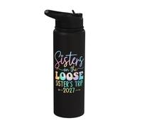 Sorelle nel viaggio delle sorelle sciolte 2027 Stainless Steel Insulated Water Bottle