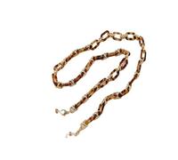 SOREZE Catena con Bottoni in Acrilico Catena per Occhiali Catena per Occhiali da Donna Maschera Anti-smarrimento Occhiali da Sole appesi Cordini Tenere la Collana con la Corda