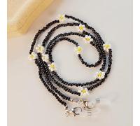 SOREZE Catena per Occhiali da Donna Catena per Occhiali da Sole con Perline Colorate Catena per Maschera Decorativa Porta Occhiali Antiscivolo Catena per Collo da Donna