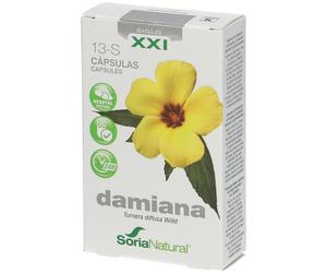 Soria Natural® 13-S Damiana 30 pz Capsule