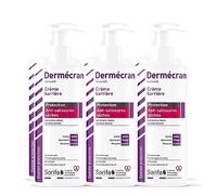SORIFA - Set di 6 - Dermécran - Crema barriera - Protezione anti-salisteria secca - Lana di vetro - Cemento - Polvere - Mani, Viso e Corpo - Alta tolleranza - Flacone pompa da 500 ml.
