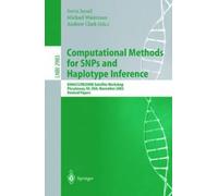 Sorin Istrail Computational Methods for SNPs and Haplotype Inference (Tascabile)