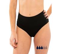 SORIO® Costume da Bagno Mestruale Donna e Ragazza, Flusso Medio | Vita alta, coprente e discreto - Assorbente, Anti-perdite & Anti-odore - Equivalente 2-3 assorbenti - Mare & Piscina