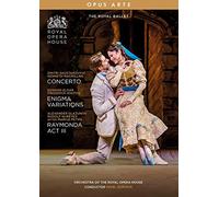 Music Dvd Royal Ballet (The): Concerto, Enigma Variations, Raymonda Act III