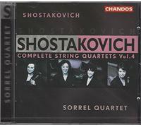 Dmitri Shostakovich Complete String Quartest Vol. 4 (Sorrel Quartet) (CD) Album