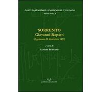 Sorrento. Giovanni Raparo (2 gennaio-31 dicembre 1437)
