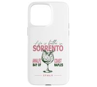 Sorrento La Vita È Meglio In Costiera Amalfitana Baia Di Napoli Italia Custodia per iPhone 15 Pro Max