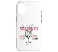 Sorrento La Vita È Meglio In Costiera Amalfitana Baia Di Napoli Italia Custodia per iPhone 16