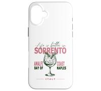 Sorrento La Vita È Meglio In Costiera Amalfitana Baia Di Napoli Italia Custodia per iPhone 16 Plus