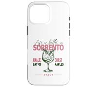 Sorrento La Vita È Meglio In Costiera Amalfitana Baia Di Napoli Italia Custodia per iPhone 16 Pro Max