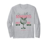 Sorrento La Vita È Meglio In Costiera Amalfitana Baia Di Napoli Italia Maglia a Manica