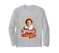 Sorridere è Il Mio tifo Natalizio Preferito Maglia a Manica