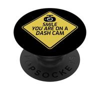 Sorridi che sei su una dash cam filmati Dashcam registrazione video PopSockets PopGrip Adesivo