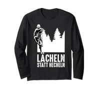 Sorridi Invece di Pantalone E-Bike ed e-Mountain Bike Maglia a Manica