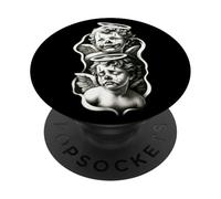 Sorridi ora piangi più tardi Baby Angel Cherubini PopSockets PopGrip Adesivo