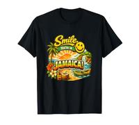 Sorridi Sei in Giamaica Reggae Vacanze Divertimento Maglietta