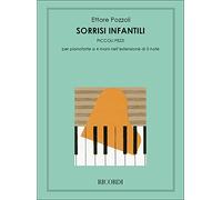 Sorrisi Infantili Piccoli Pezzi Pianoforte 4 Mani Estensione 5 Note | Spartiti Pianoforte Bambini Principianti | Duetti Facili Insegnanti Musica Giovani Studenti | Libro Metodo Pianoforte Educativo