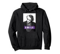Sorriso Joker iconico Cavaliere Oscuro Cattivo Felpa con Cappuccio
