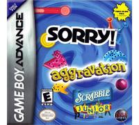 Sorry / Aggravation / Scrabble Junior (Nintendo Game Boy Advance)