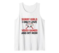 Sorry Girls Amo Solo I Videogiochi E Mia Mamma Canotta