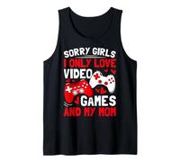 Sorry Girls Amo Solo I Videogiochi E Mia Mamma Canotta