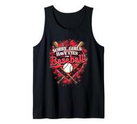 Sorry Girls I Only Have Eyes for Baseball Boy San Valentino Canotta
