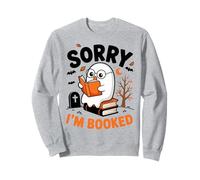 Sorry I am Booked Reading Nerd per Topi di Biblioteca Regalo Uomini Donne Felpa