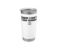 Sorry I Can´t I Have Training No-Gi Dojo Combattimento Bicchiere termico in acciaio inox doppia parete