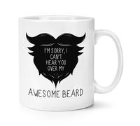 Sorry I Can'T Ascoltare You Sopra My Bellissimo Barba 284ml Tazza - Funny Novità