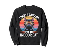 Sorry I Cant Go Im An Indoor Cat Cat Owners Introverts Felpa