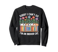 Sorry I Cant Go Im An Indoor Cat for Cat Owners Introverts Felpa