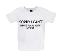 Sorry I Can'T , Have Piani With My Gatto - Bambino T-Shirt / Body - Animali