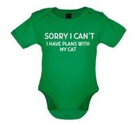 Sorry I Can'T , Have Piani With My Gatto - Bambino T-Shirt / Body - Animali