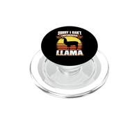 Sorry I Can't I Have Plans With My Llama Funny Animal Lover PopSockets PopGrip per MagSafe