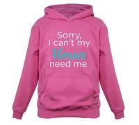Sorry I Can'T il Mio Cavalli Needs Me - Bambini Felpa/Maglione - da Moto Corsa