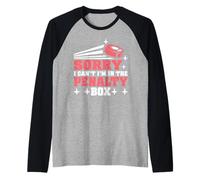 Sorry I Can't I'm in The Penalty Box Hockey Player - Maglia con Maniche Raglan