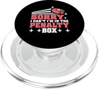 Sorry I Can't I'm In The Penalty Box Hockey Player - PopSockets PopGrip per MagSafe