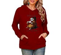 Sorry I Can't I'm Very Busy Coffee Bradipo 3D Stampato Donne Peluche Felpe Moda Felpa con Cappuccio Manica Lunga con Cappuccio Pullover Top
