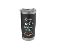 Sorry I Can't I'm Working On My Dissertation Bicchiere termico in acciaio inox doppia parete