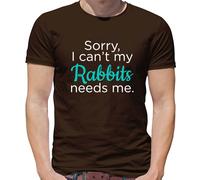 Sorry I Can'T My Conigli Needs Me - T-Shirt - Nano Lop Olandese Coniglio