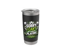 Sorry, I Cant. My Team Is Playing. Bicchiere termico in acciaio inox doppia parete