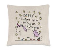 Sorry I Couldn'T Find A Vero Unicorno Dare You Lino Copricuscino Cuscino