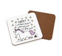 Sorry I Couldn'T Find A Vero Unicorno Dare You Sottobicchiere - Divertente