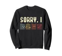 Sorry I DGAF Guitar Player Guitar Chord Music Guitarist Felpa